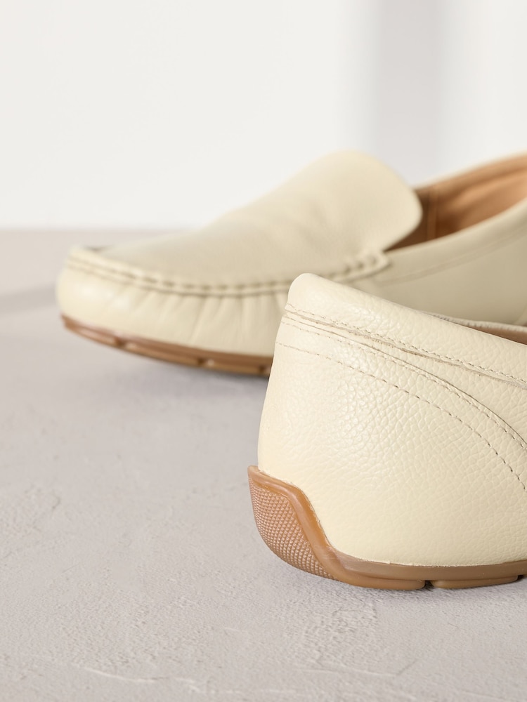 Bone Forever Comfort® Leather Round Toe Slim Driver Loafers - Image 12 of 12