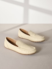Bone Forever Comfort® Leather Round Toe Slim Driver Loafers - Image 8 of 12