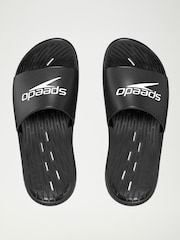 Speedo Black Womens Sliders - Image 1 of 2