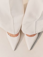 Белый - Кожаные туфли-юли Forever Comfort® - Image 3 of 5