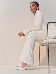 Белый - Кожаные туфли-юли Forever Comfort® - Image 5 of 5