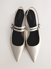 Bone Forever Comfort® Point Toe Double Mary Jane Low Block Heels - Image 3 of 6
