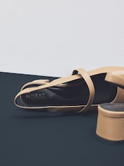 Camel Forever Comfort® Premium Leather Mary Jane Slingback Shoes - Image 9 of 9