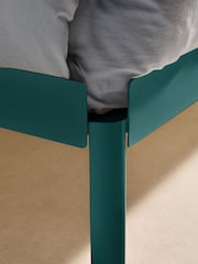 MADE.COM Green Lira Metal Platform Bed - Image 2 of 5