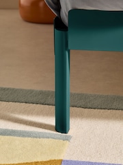 MADE.COM Green Lira Metal Platform Bed - Image 3 of 5