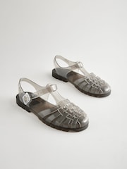 Clear Fisherman Jelly Sandals - Image 1 of 5