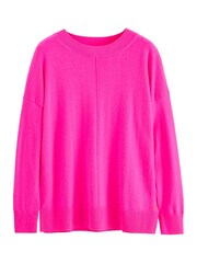 Chinti & Parker Pink Wide Slouchy Jumper - Image 3 of 3