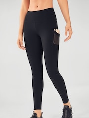 Fabletics Black On The Go Power Hold High Waisted Leggings - Image 1 of 5