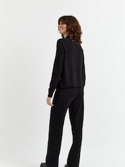 Chinti & Parker Raglan Musta Pusero - Kuva 2 / 4