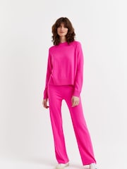 Chinti & Parker Pink Raglan Sweater - Image 1 of 4