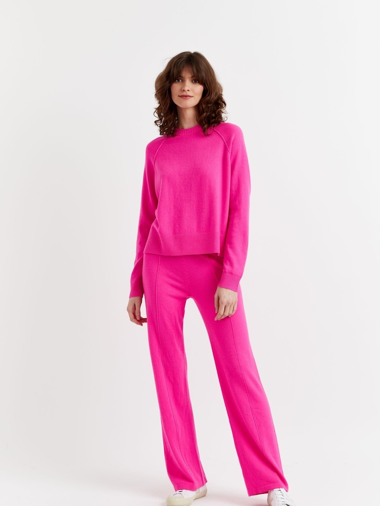 Chinti & Parker Pink Raglan Sweater - Image 1 of 4