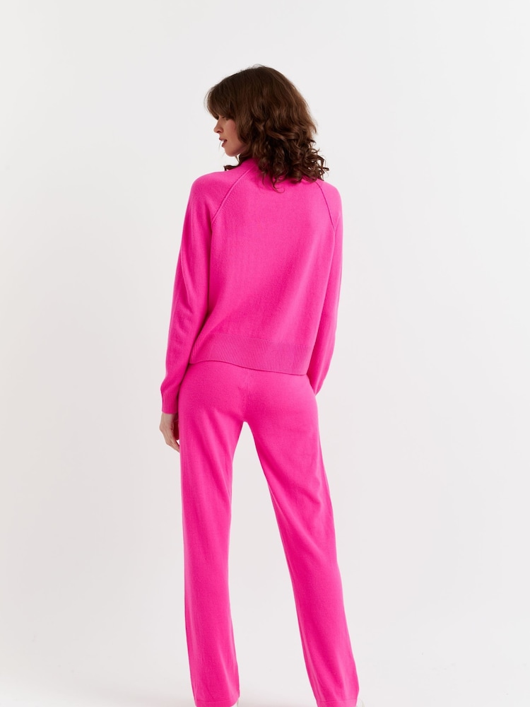 Chinti & Parker Pink Raglan Sweater - Image 2 of 4
