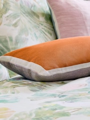 Orange 50 x 30cm Two Tone Cushion - Image 3 of 6