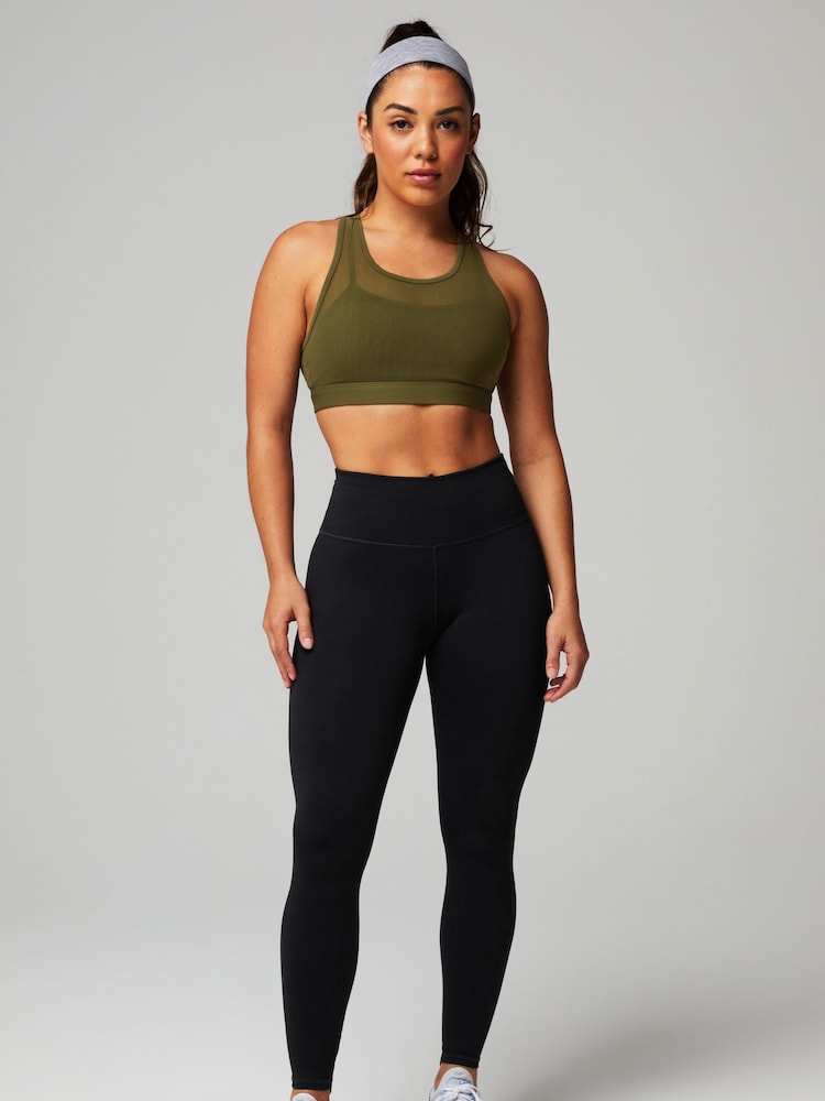 Fabletics Black Define Power Hold High Waisted Leggings - Image 1 of 5