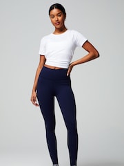 Fabletics Navy Define Power Hold High Waisted Leggings - Image 1 of 5
