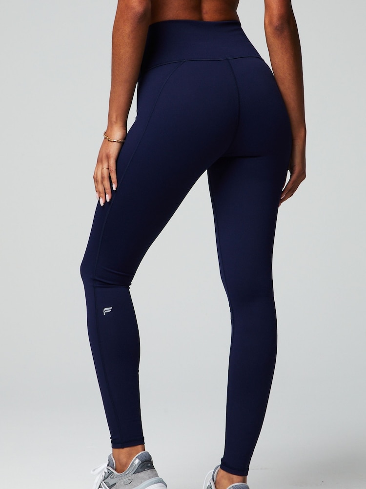 Fabletics Navy Define Power Hold High Waisted Leggings - Image 2 of 5