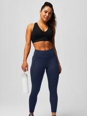 Fabletics Blue Oasis Pure Luxe High Waisted 7/8 Leggings - Image 1 of 6