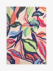 Multi Amori Floral Print Rug - Image 5 of 5