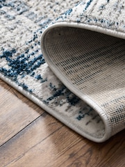 Blue Elena Abstract Lines Rug - Image 4 of 5