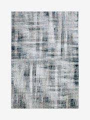 Blue Elena Abstract Lines Rug - Image 5 of 5
