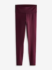 Fabletics Burgundy Red Define Power Hold High Waisted Leggings - Image 3 of 3