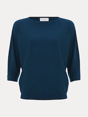 Phase Eight Blue Cristine Knit Jumper - Image 6 of 6
