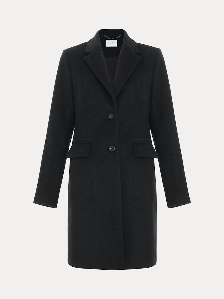 Phase Eight Green Lydia Wool Coat - Image 7 of 7