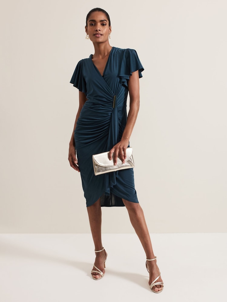 Phase Eight Green Donna Bodycon Dress - Image 1 of 7