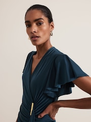 Phase Eight Green Donna Bodycon Dress - Image 5 of 7