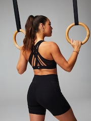Fabletics Black Faye High Impact Sports Bra - Image 3 of 8