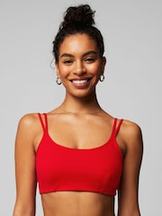 Fabletics Red Principal Low Impact Bra - Image 1 of 4
