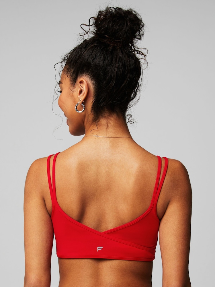 Fabletics Red Principal Low Impact Bra - Image 2 of 4