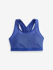 Fabletics Blue Faye High Impact Sports Bra - Image 5 of 6