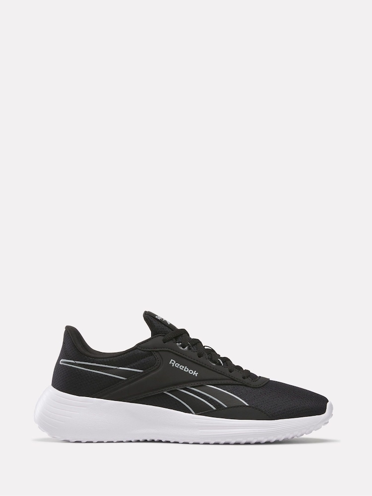 Reebok Mens Lite 4 Black/White Trainers - Image 1 of 5