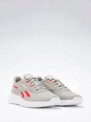 Reebok Mens Grey/Red Lite 4 Trainers - Image 2 of 7
