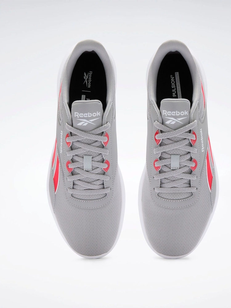Reebok Mens Grey/Red	Lite 4 Trainers - Image 4 of 7