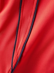 Fabletics Red Anywhere Motion365+ High Waisted Piped Capri Leggings - Image 7 of 7