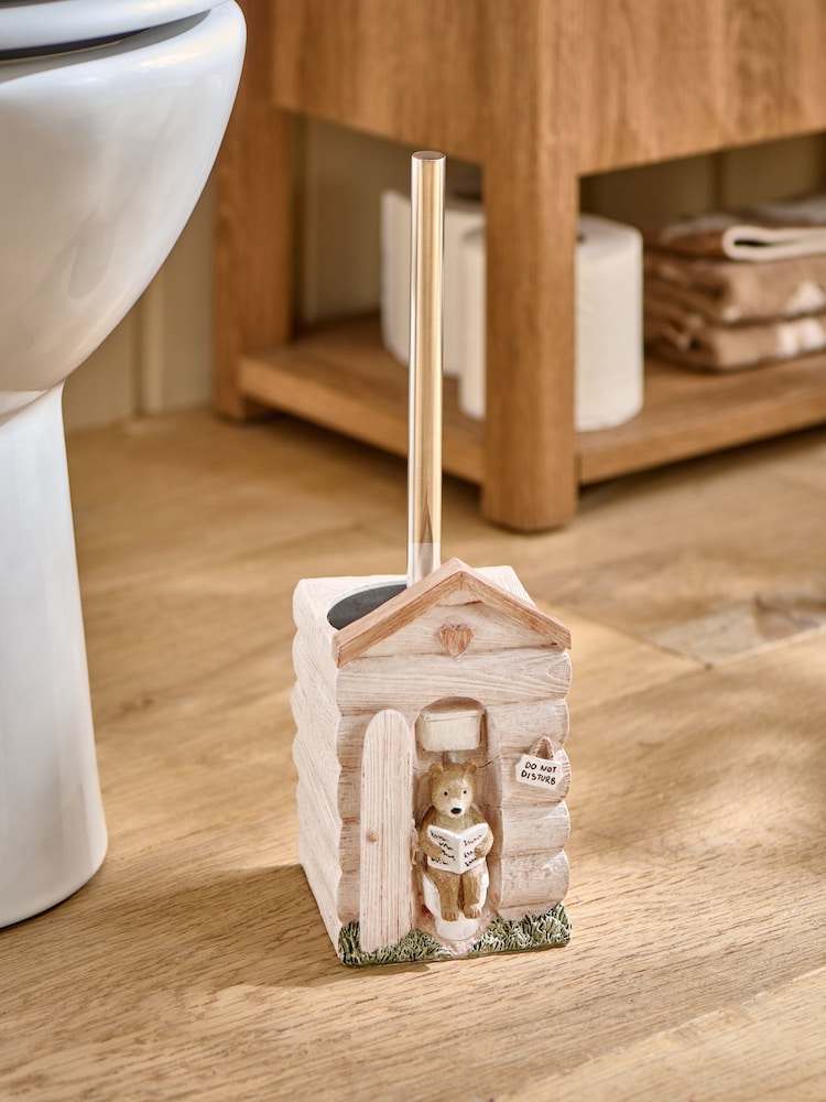 Natural Bertie Bear Woodland Spa Toilet Brush - Image 1 of 2