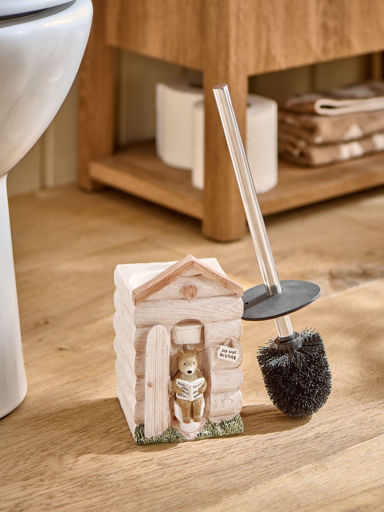 Natural Bertie Bear Woodland Spa Toilet Brush - Image 2 of 2