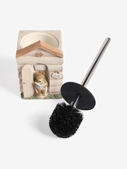 Natural Bertie Bear Woodland Spa Toilet Brush - Image 5 of 5