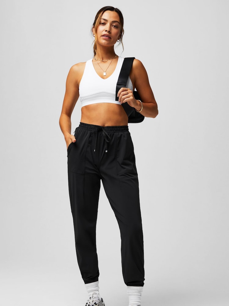 Fabletics Black Womens The One Joggers - Image 1 of 4