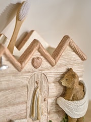 Natural Bertie Bear Woodland Spa Toothbrush Tidy - Image 2 of 3