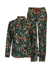 Cyberjammies Green Long Sleeve Pyjamas Set - Image 4 of 4