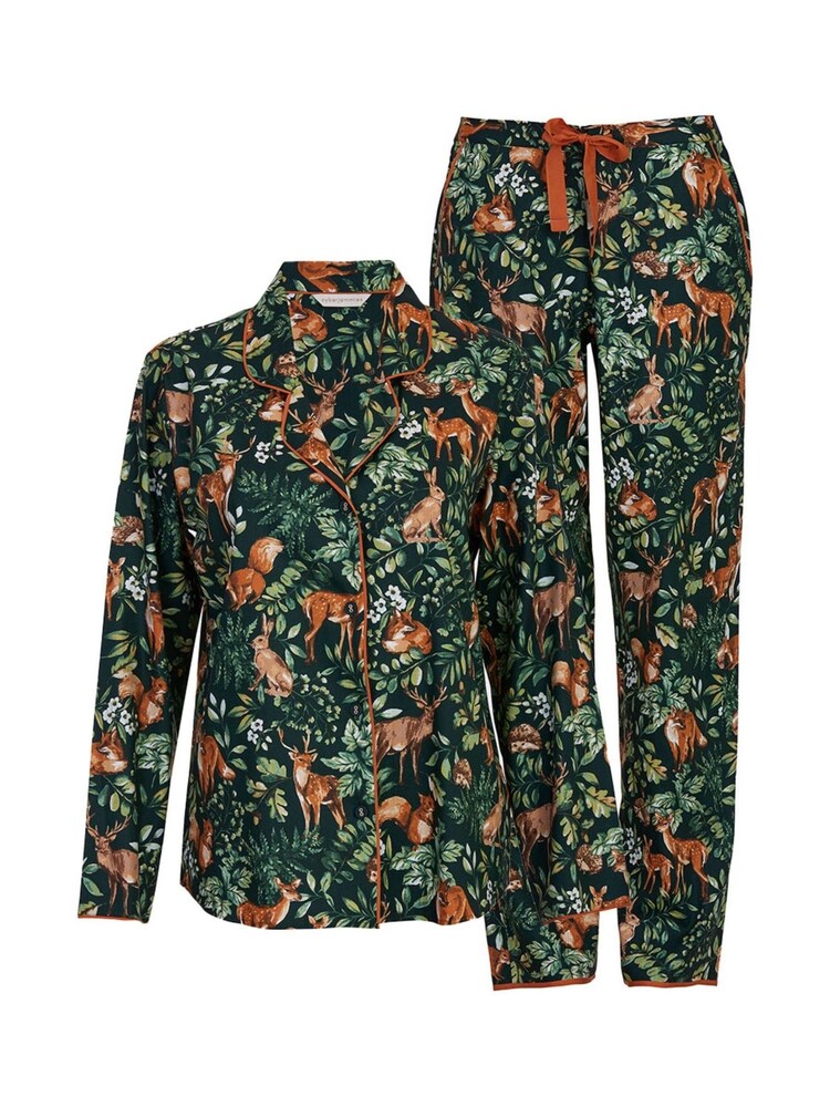 Cyberjammies Green Long Sleeve Pyjamas Set - Image 4 of 4