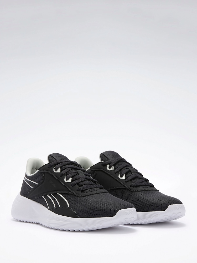 Reebok Womens Lite 4 Black/White Trainers - Image 2 of 7