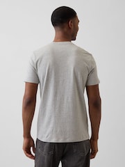 Gap Light Grey Everyday Soft Gap Mini Logo T-Shirt - Image 2 of 4