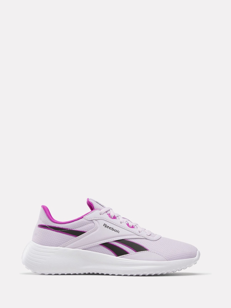 Reebok Womens White/Pink Lite 4 Trainers - Image 1 of 5
