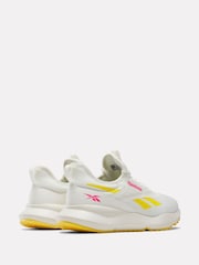 Reebok Womens White/Lemon Cityride Trainers - Image 3 of 5