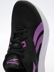 Reebok Womens Black/Purple Energen Lux Trainers - Image 6 of 7