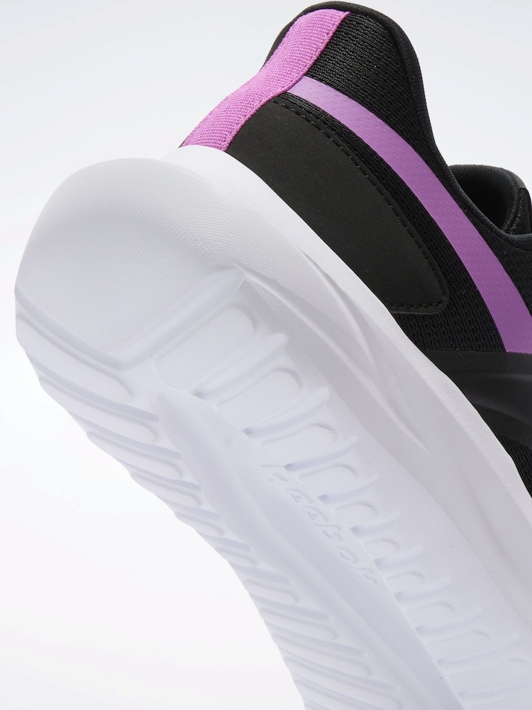 Reebok Womens Black/Purple Energen Lux Trainers - Image 7 of 7